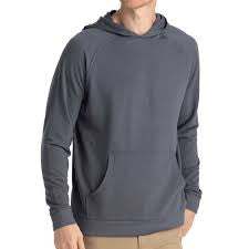 Men’s Bamboo Lightweight Fleece Hoodie - Storm Cloud
