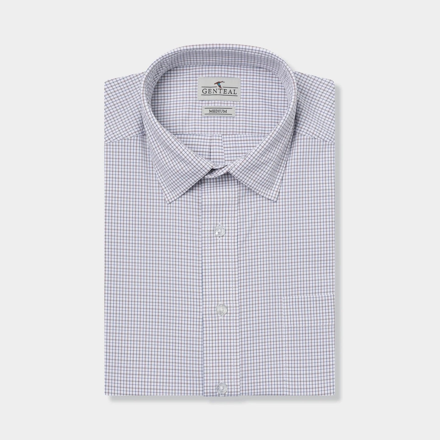 Gen Teal Lauderdale Performance Sport Shirt - Bison