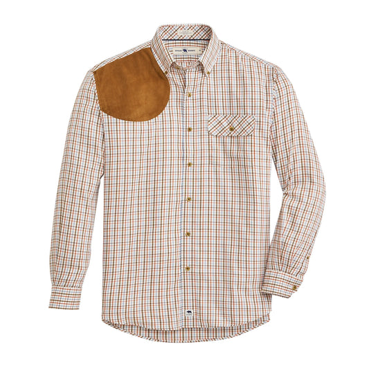 Glasgow Performance Twill Shirt - Hot Sauce