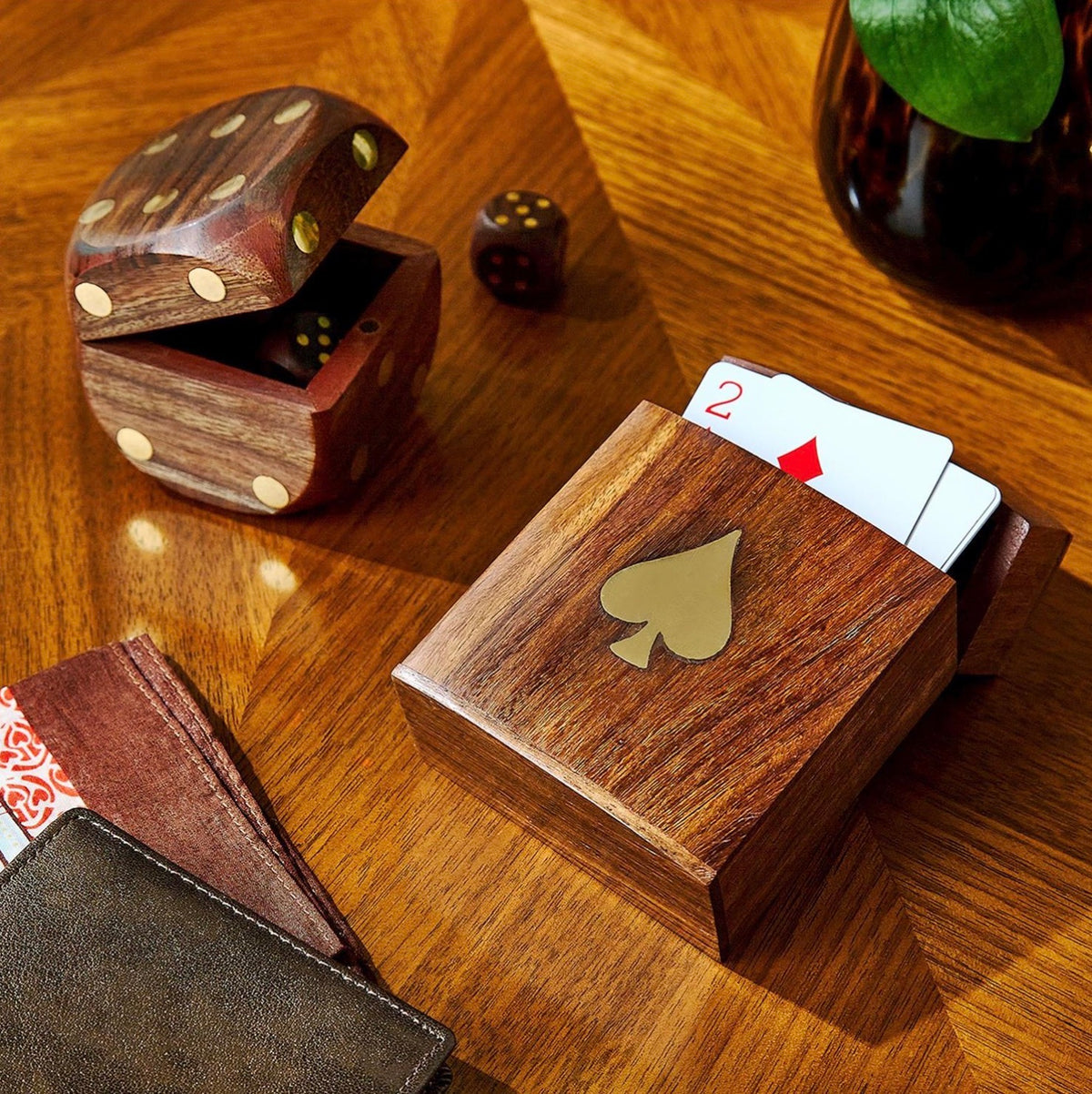 Wooden Dice Set