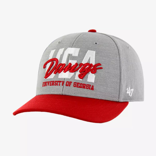 UGA Dawgs Grey/Red 47 Clean Up
