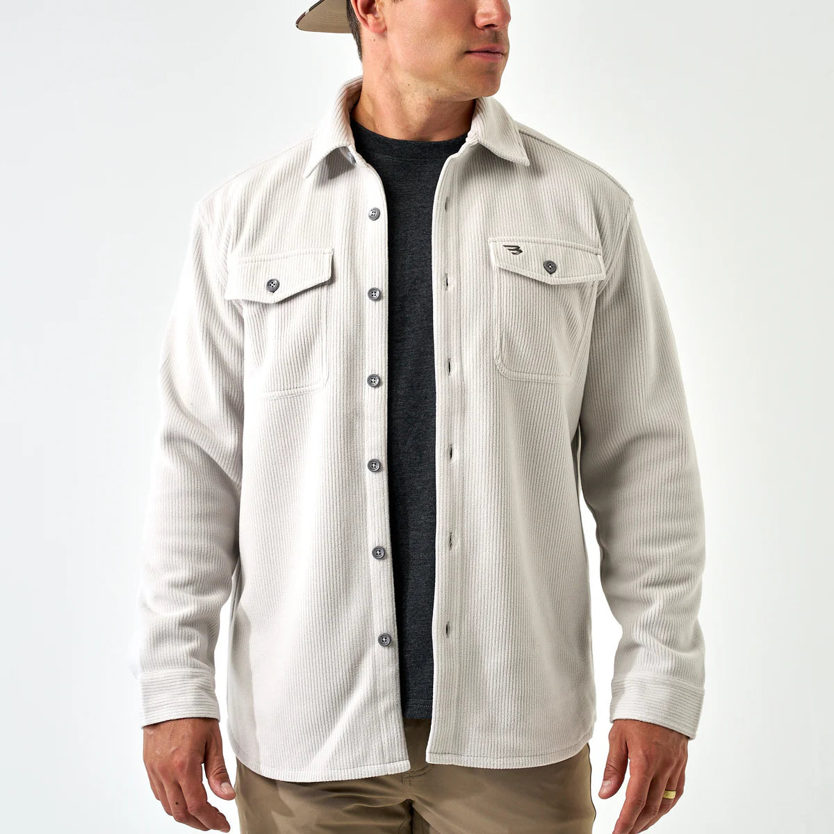 Burlebo Kings Jacket in Light Grey - Deer Camo
