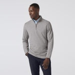 KPI Quarter Zip Silver Heather