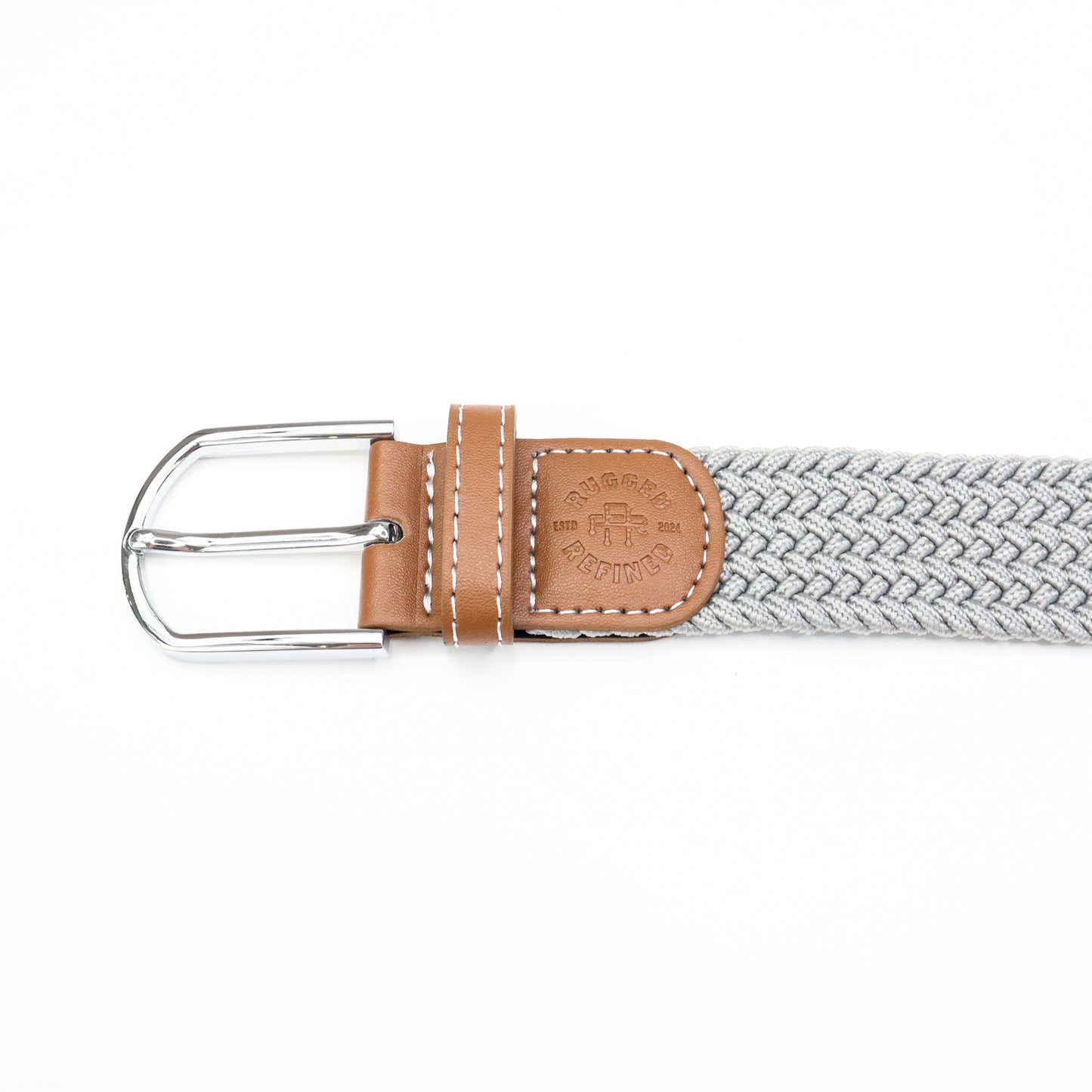 Rugged Refined Woven Belt Solid