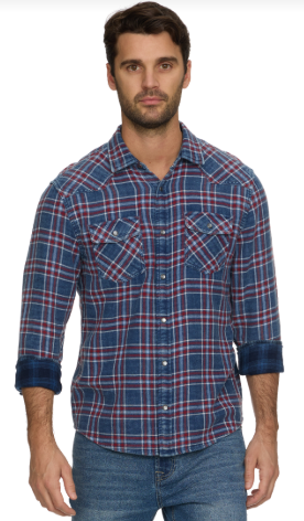 Marbury Double Layer Western Shirt