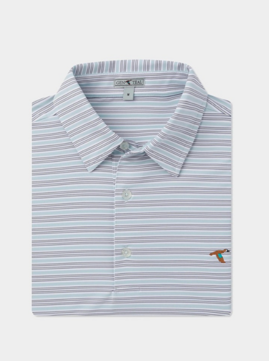 Gen Teal Mckinley Performance Polo