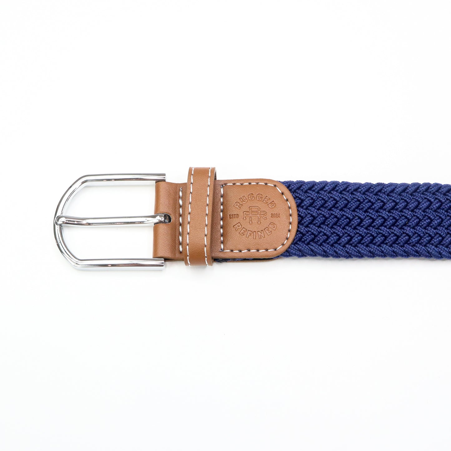 Rugged Refined Woven Belt Solid