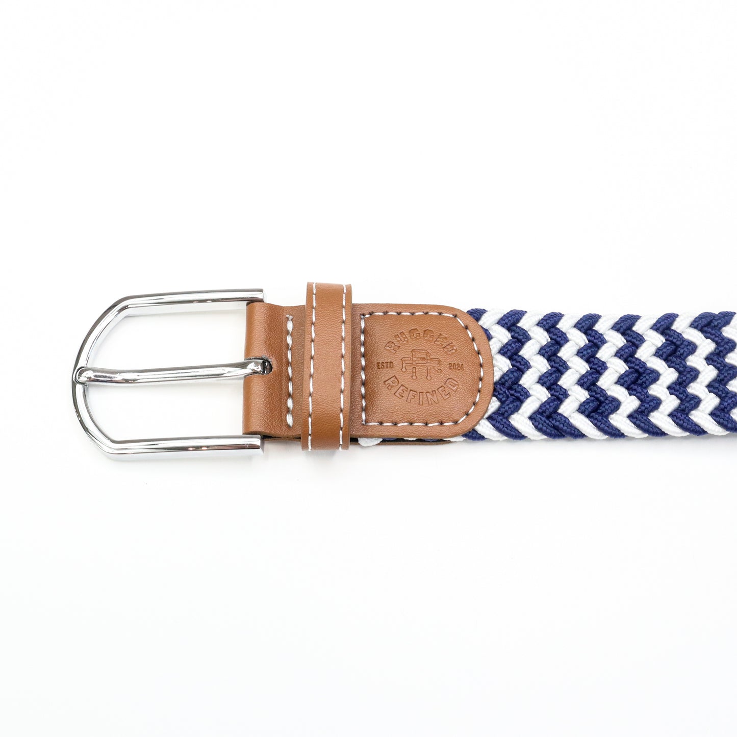 Rugged Refined Woven Belt Patterned