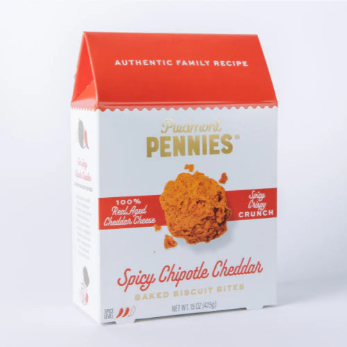 Piedmont Pennies Spicy Chipotle - Large Carton