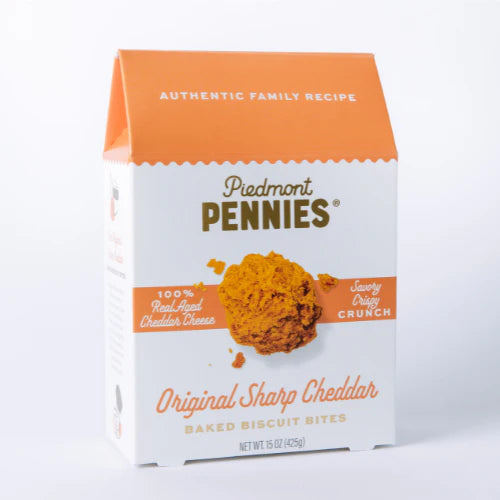 Piedmont Pennies Original Sharp Cheddar - Large Carton