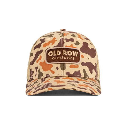 Old Row Outdoors Camo Snapback Hat Camo