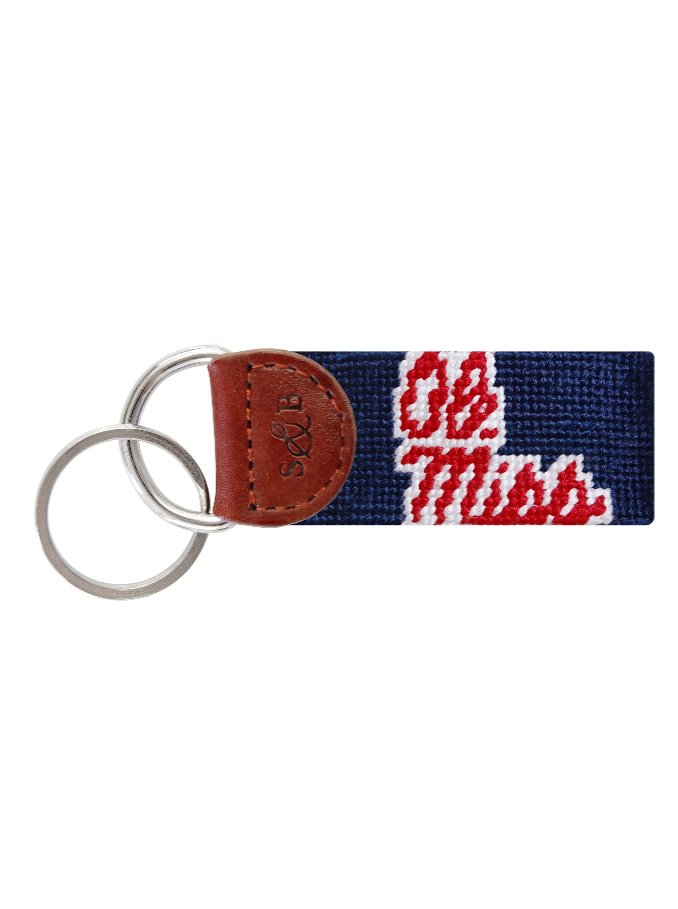 Needlepoint Key Fob