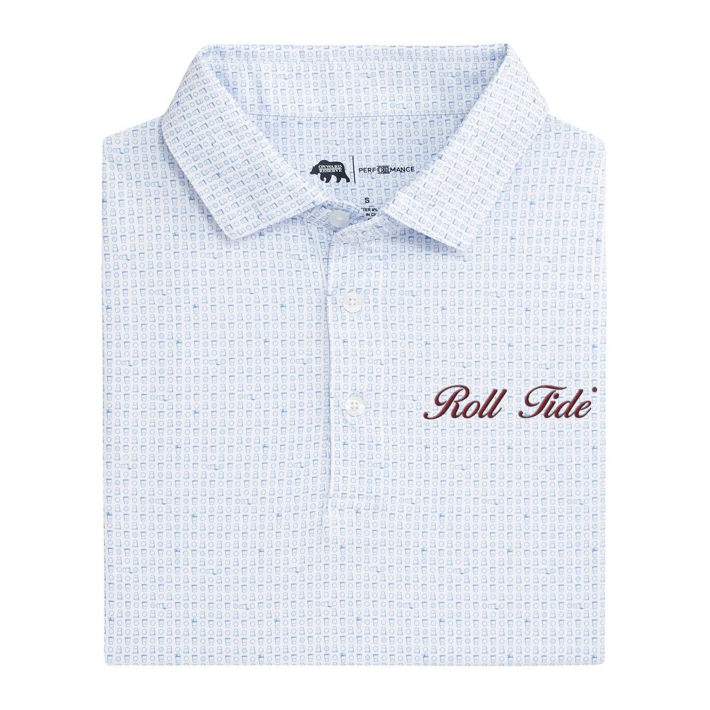 Gameday Printed Performance Polo