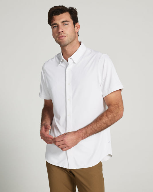 Owen Short Sleeve Shirt White