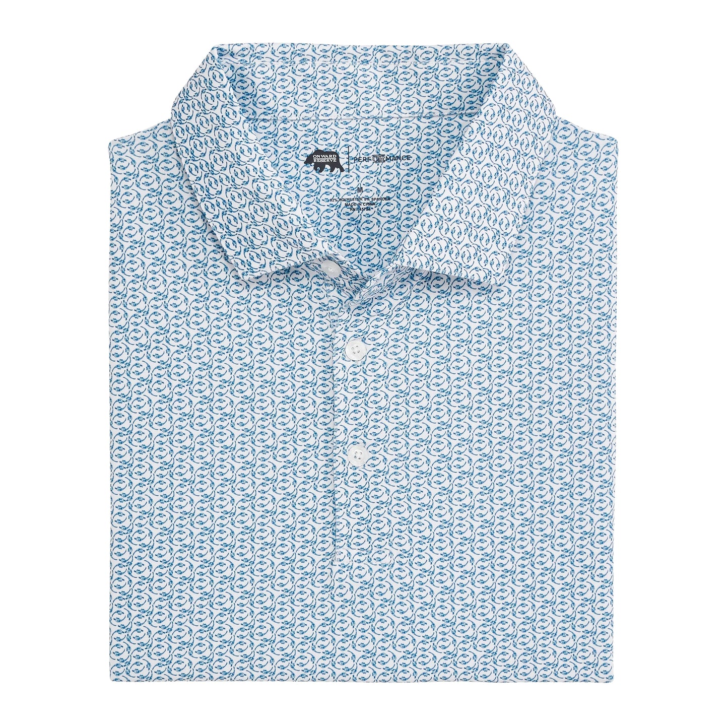 Printed Performance Polo