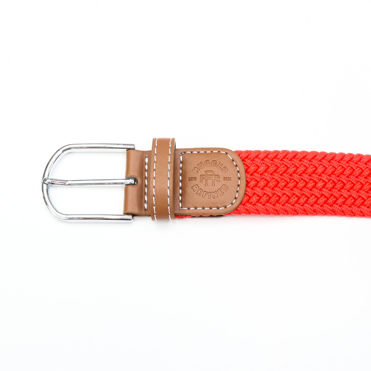 Rugged Refined Woven Belt Solid