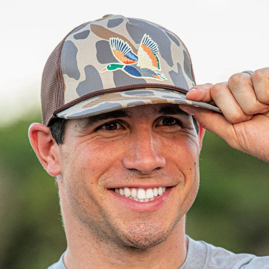 Retro Camo Duck Hat