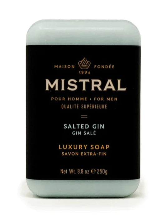 Salted Gin Mistral Bar Soap