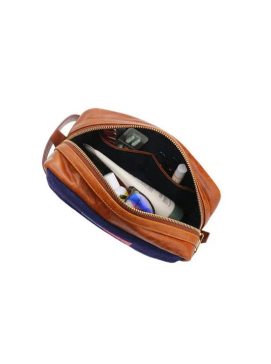 Needlepoint Toiletry Bag