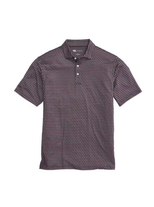 Standing Bulldog Printed Polo