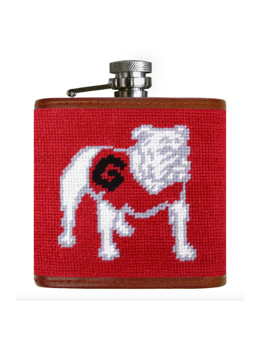 Needlepoint Flask