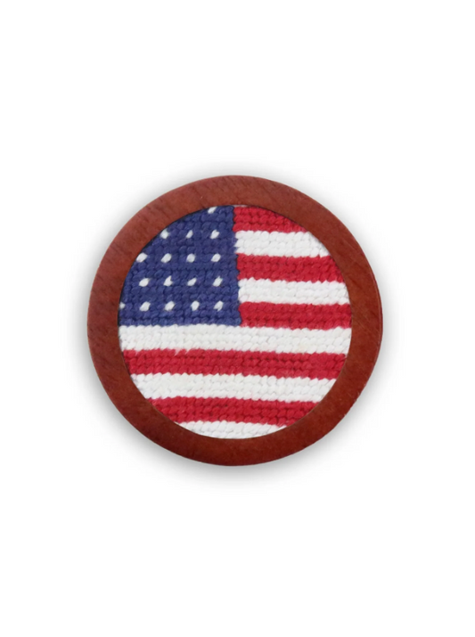 Big American Flag Golf Ball Marker