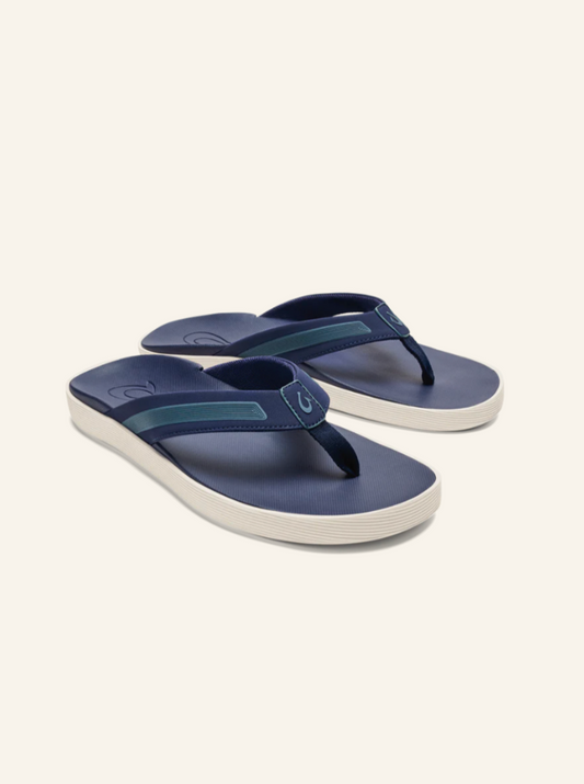 Leeward Flip Flops - Navy