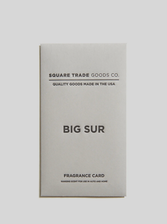 Big Sur Fragrance Card