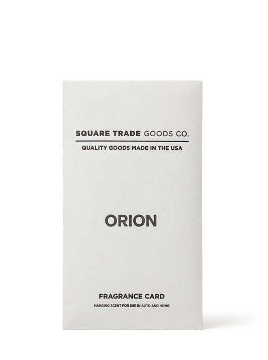 Orion Fragrance Card