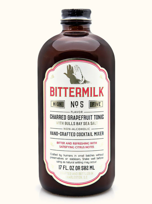 Bittermilk No. 5 Charred Grapefruit Tonic w/ Sea Salt