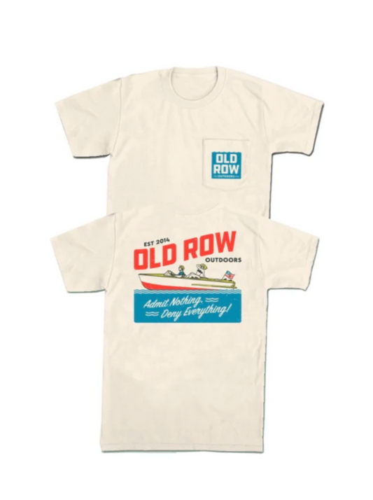 Outdoors Vintage Boat Pocket Tee