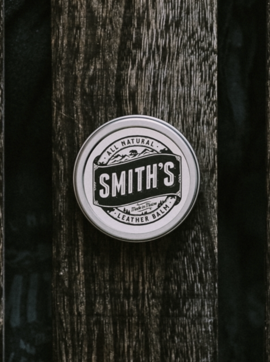 1 oz Smiths Leather Balm Tin