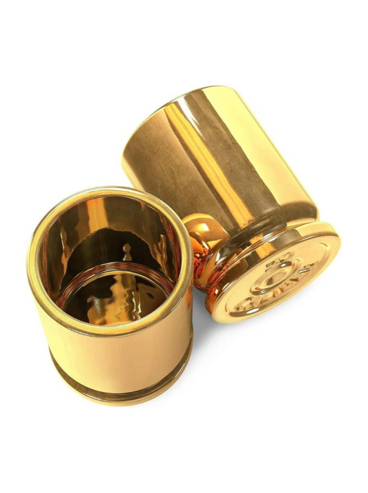 50 Cal. Ceramic Shot Glasses - Set of Two