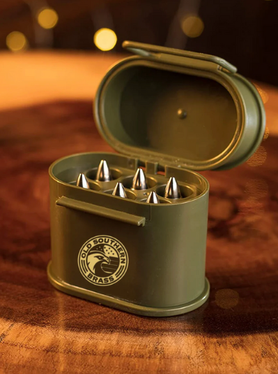 Stainless Steel Bullet Whiskey Drink Chillers