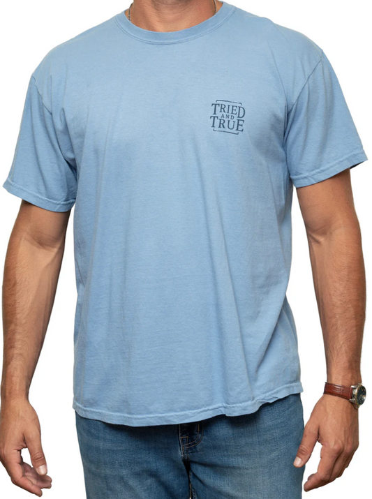 Vintage Gadsden Tee - Washed Denim