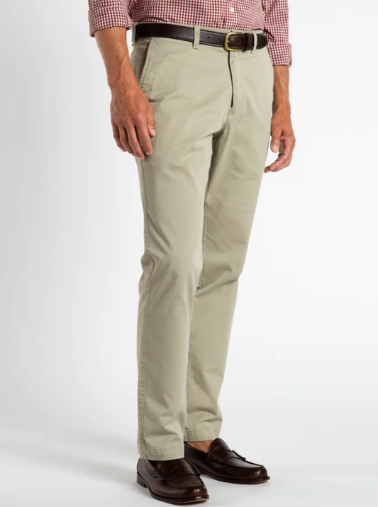 Classic Fit Gold School Chino Pants - Khaki