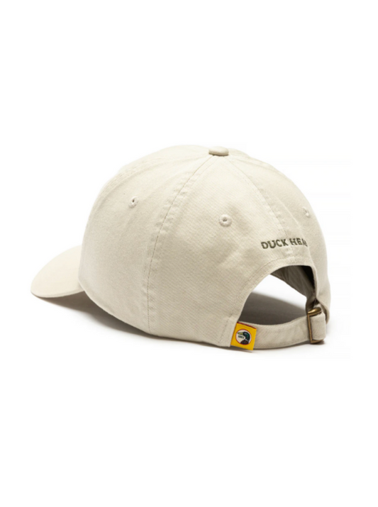 Duck Head Circle Patch Twill Hat - Putty