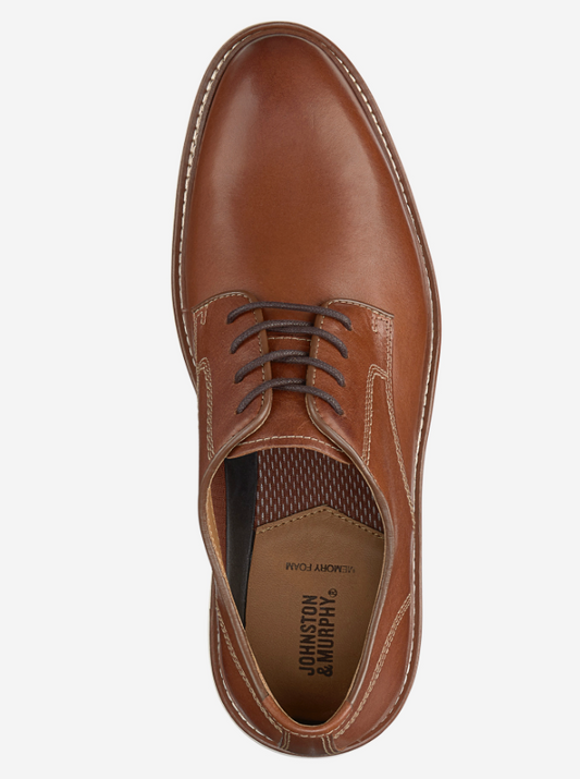 Upton Plain Toe - Tan Full Grain Leather