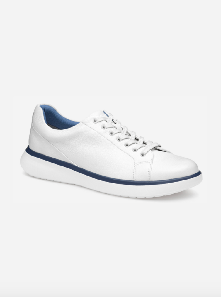 Oasis Lace-to-Toe - White Full Grain