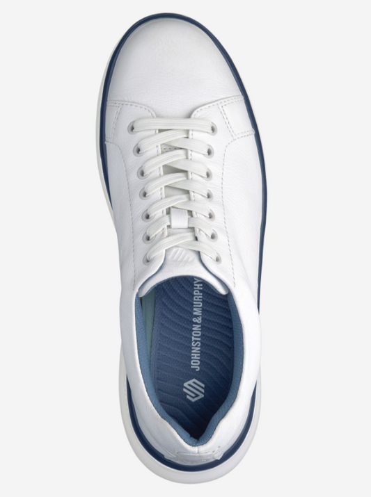 Oasis Lace-to-Toe - White Full Grain