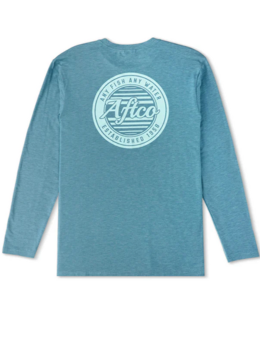 Ocean Bound LS Tee - Arctic Heather
