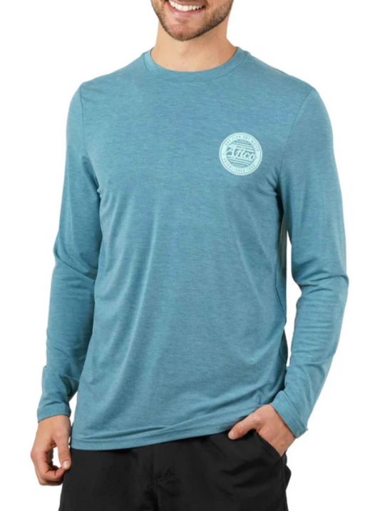 Ocean Bound LS Tee - Arctic Heather