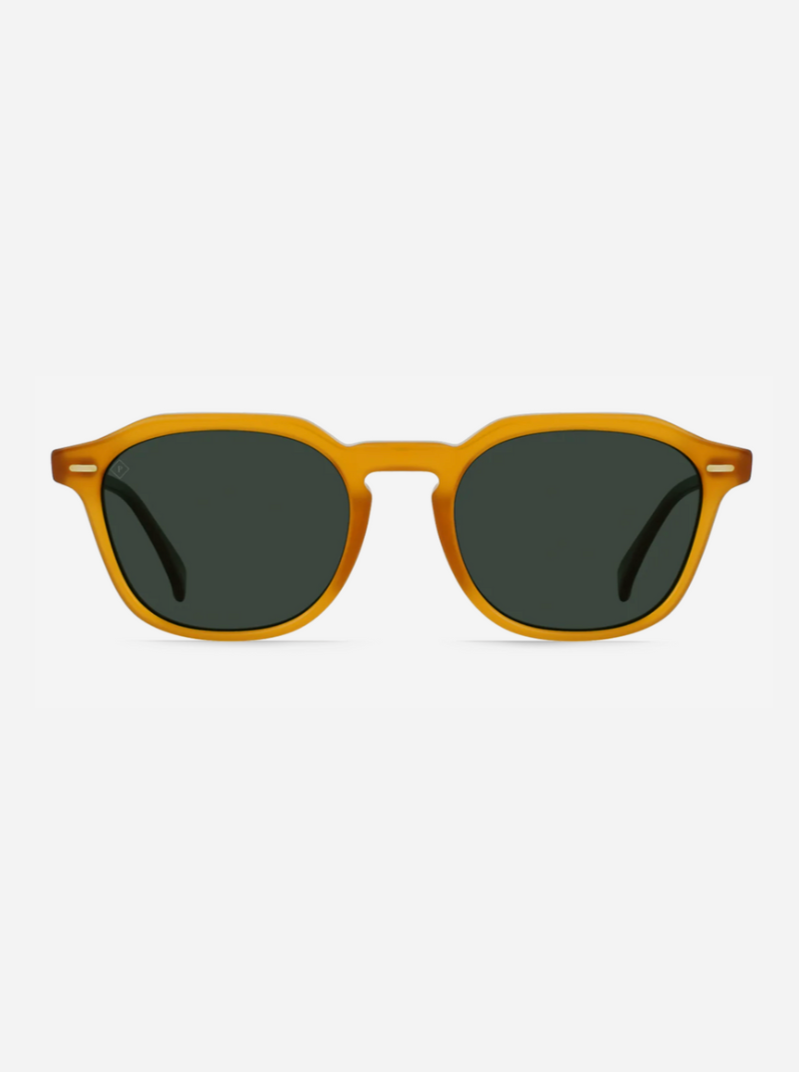 Clyve Sunglasses - Honey & Green Polarized