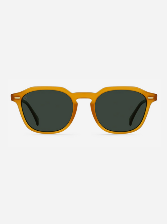 Clyve Sunglasses - Honey & Green Polarized
