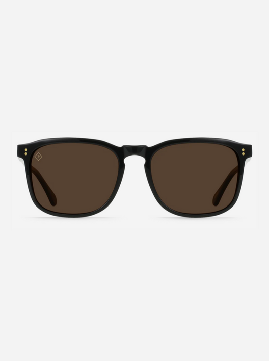 Wiley Sunglasses - Recycled Black & Smoke Polarized