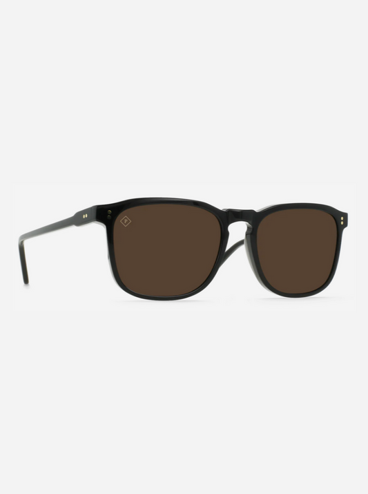 Wiley Sunglasses - Recycled Black & Smoke Polarized
