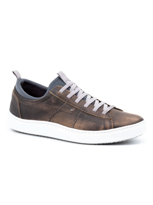 Cameron Pebble Grain Sneakers - Old Clay