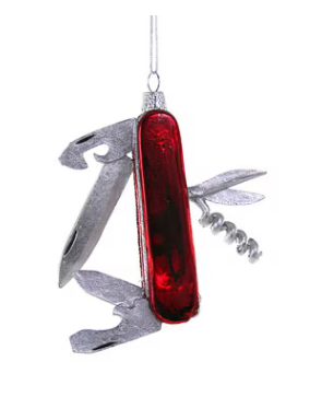Swiss Army Knife Ornament