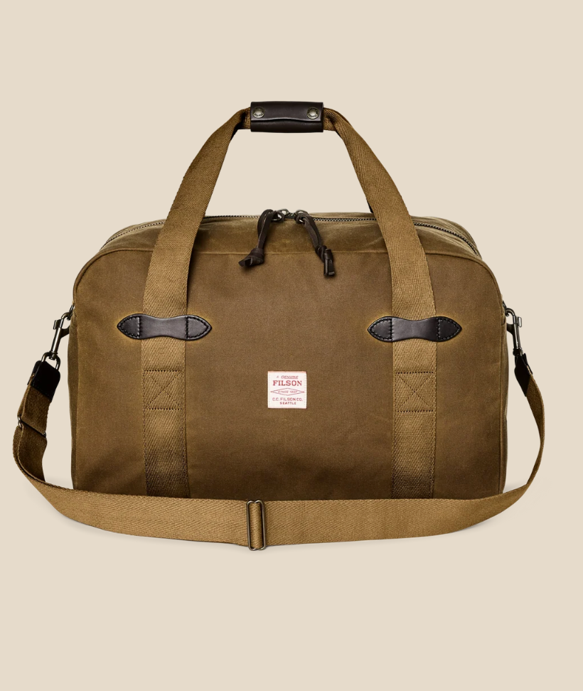 Medium Tin Cloth Duffle Bag