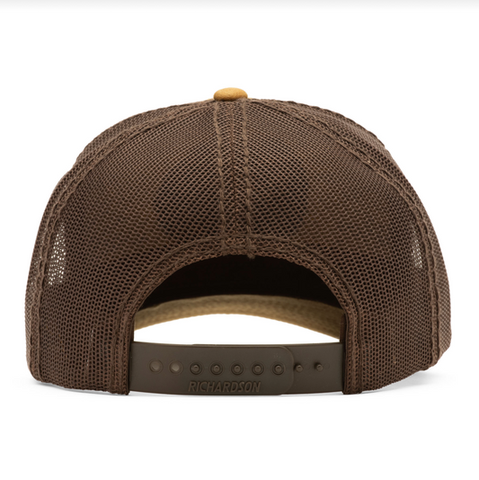 Madison Creek Waxed Leather Patch Hat